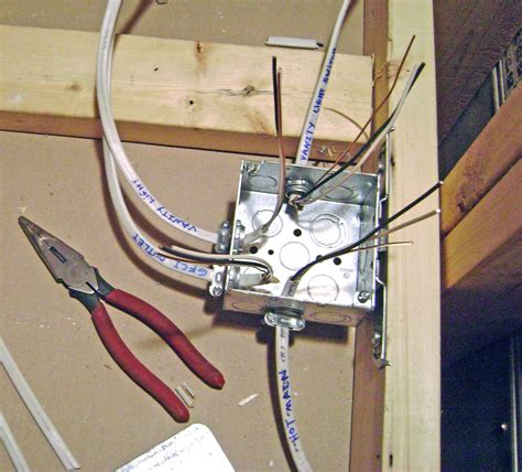 how to add ceiling junction box|installing ceiling light electrical box.